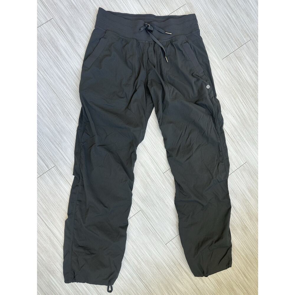 lululemon athletica Black Drawstring Track Pants